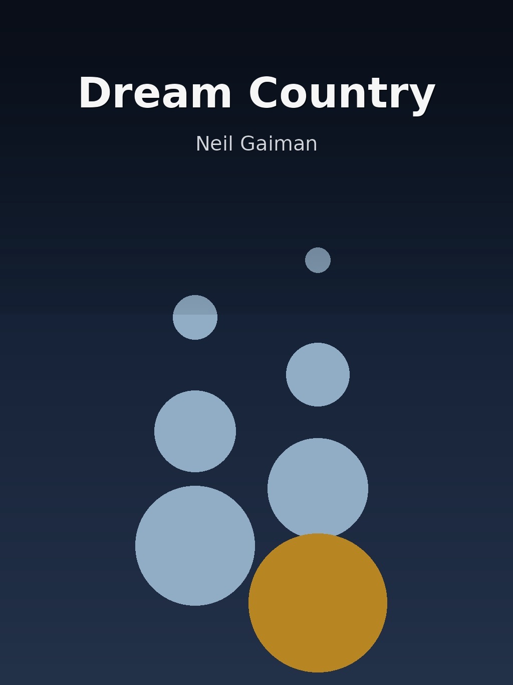 Dream Country by Neil Gaiman book cover
