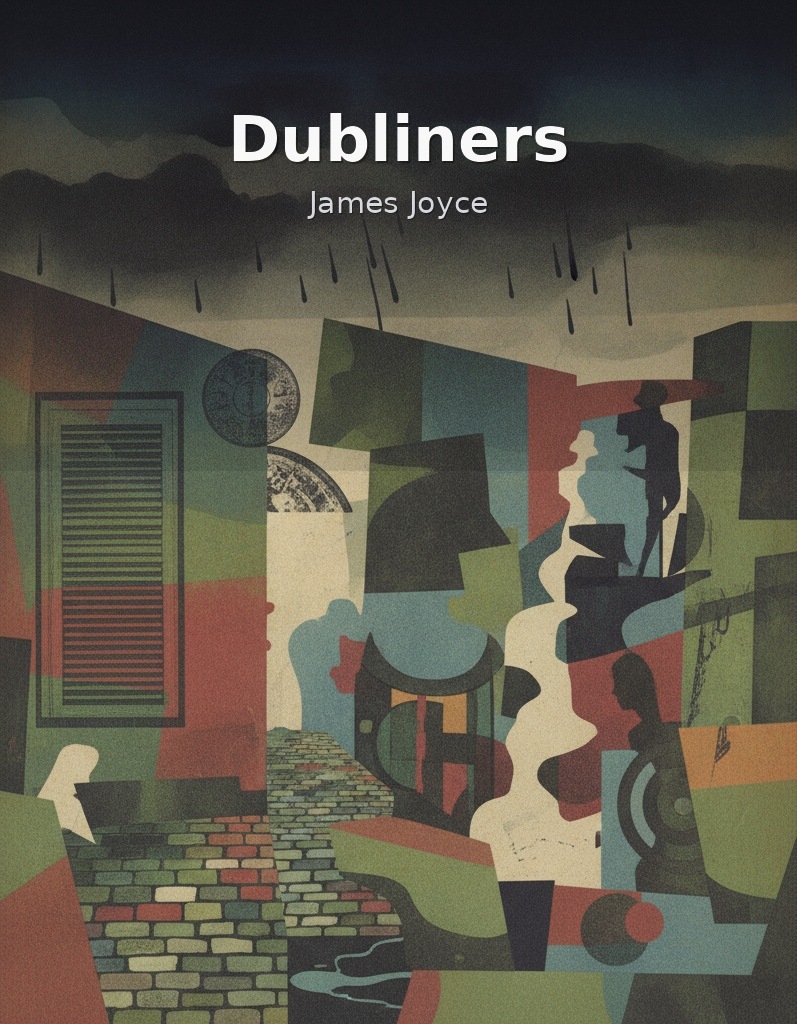 Dubliners by James Joyce book cover