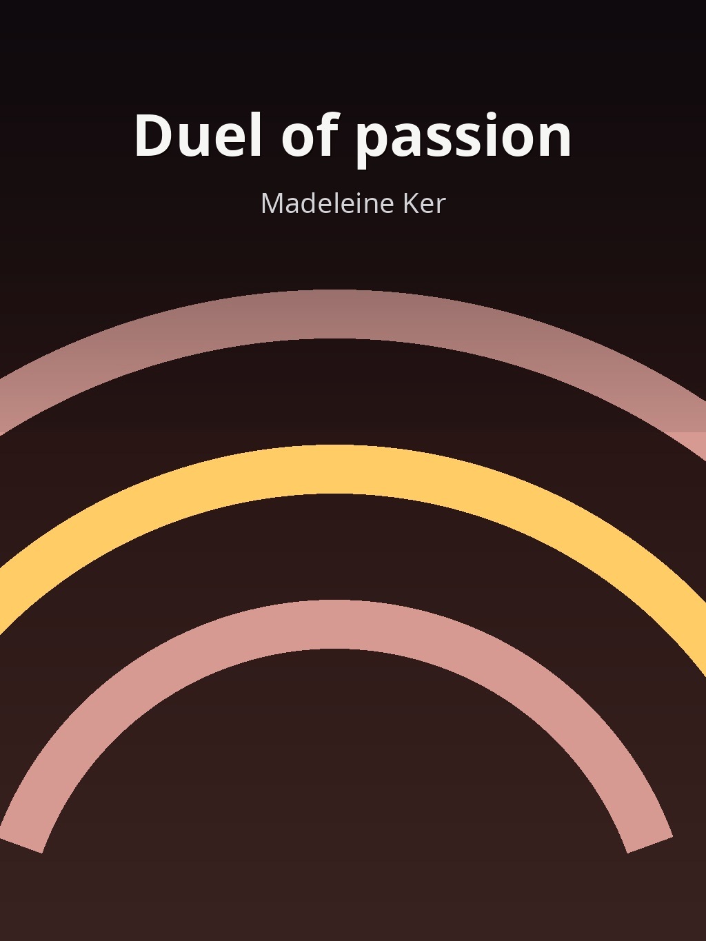 Duel of passion by Madeleine Ker book cover