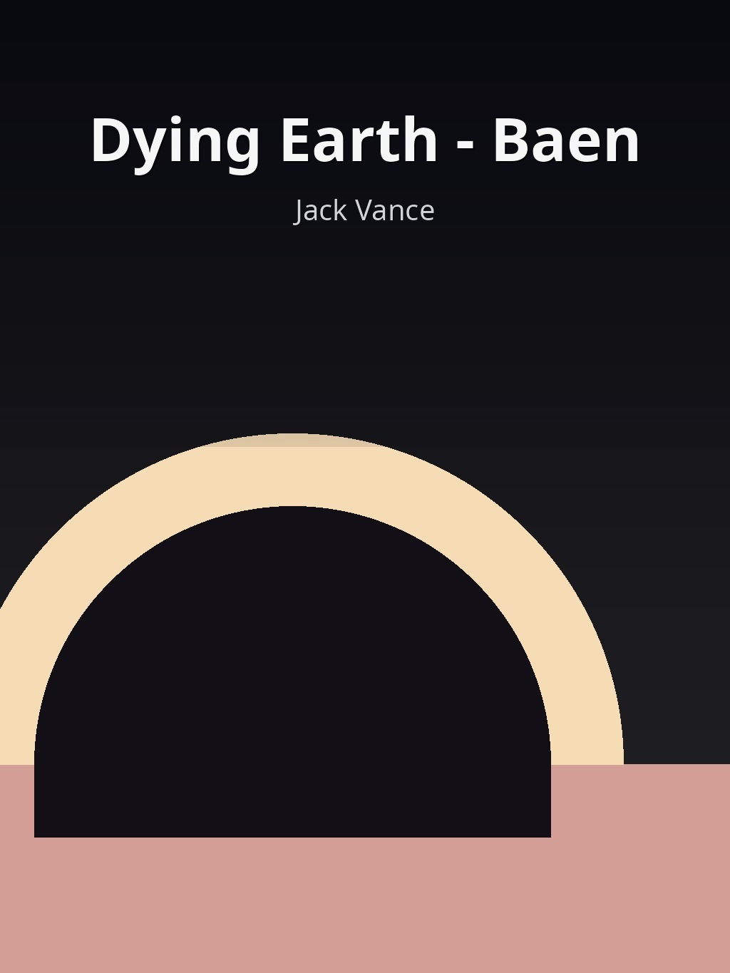 Dying Earth - Baen by Jack Vance book cover