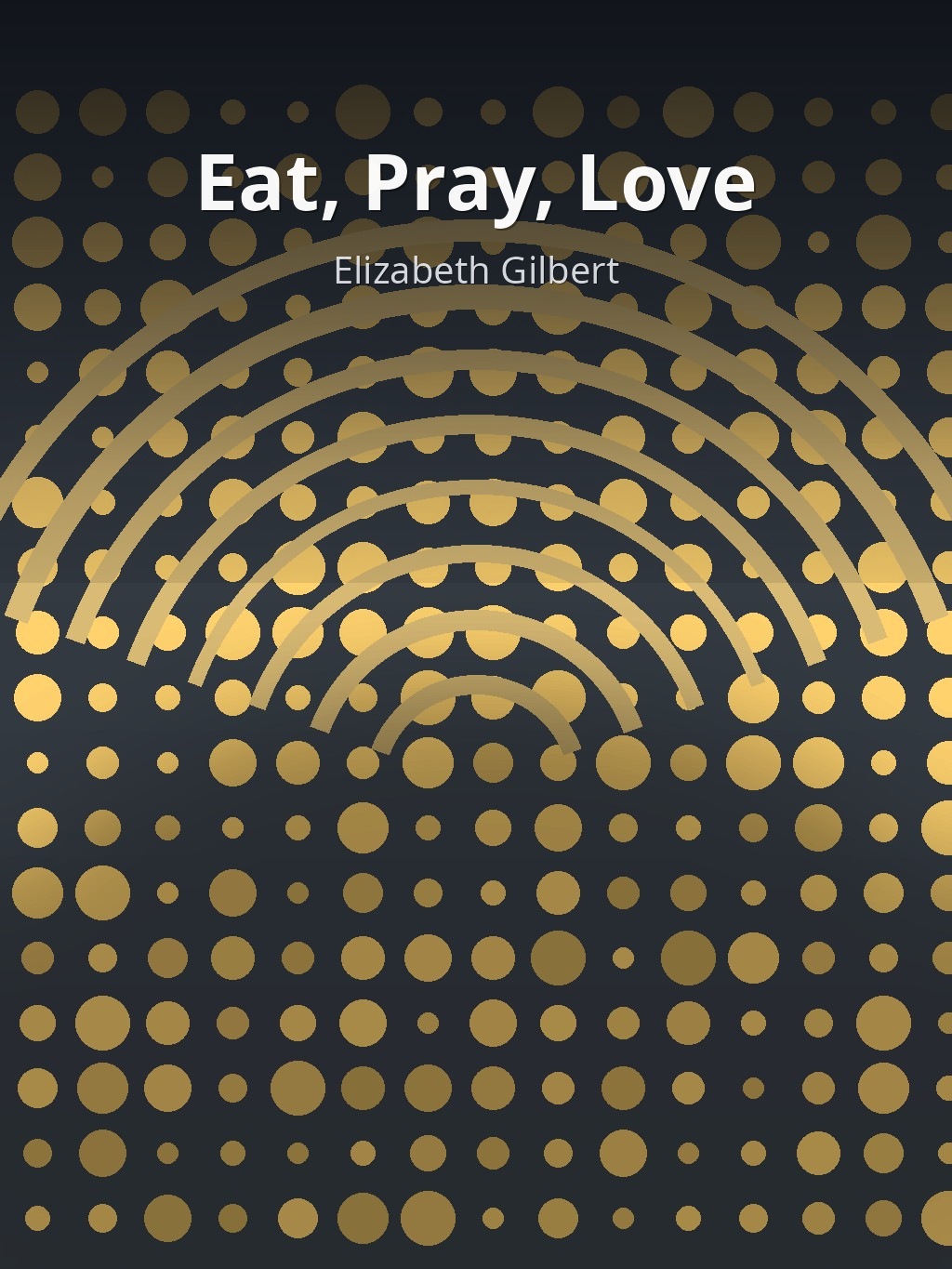 Eat, Pray, Love by Elizabeth Gilbert book cover