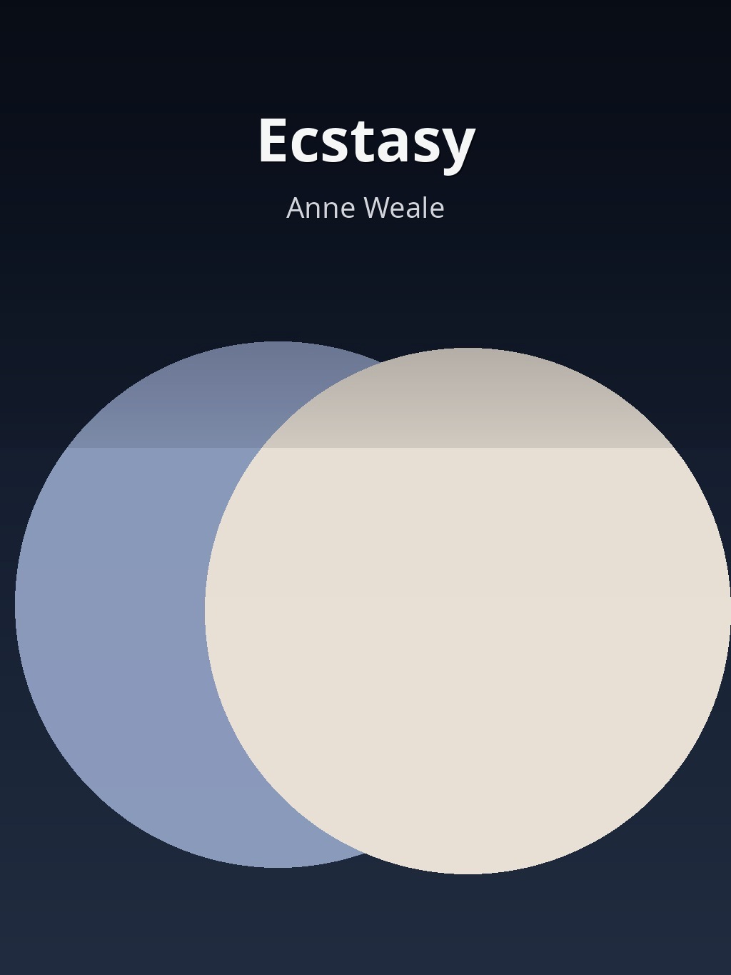 Ecstasy by Anne Weale book cover