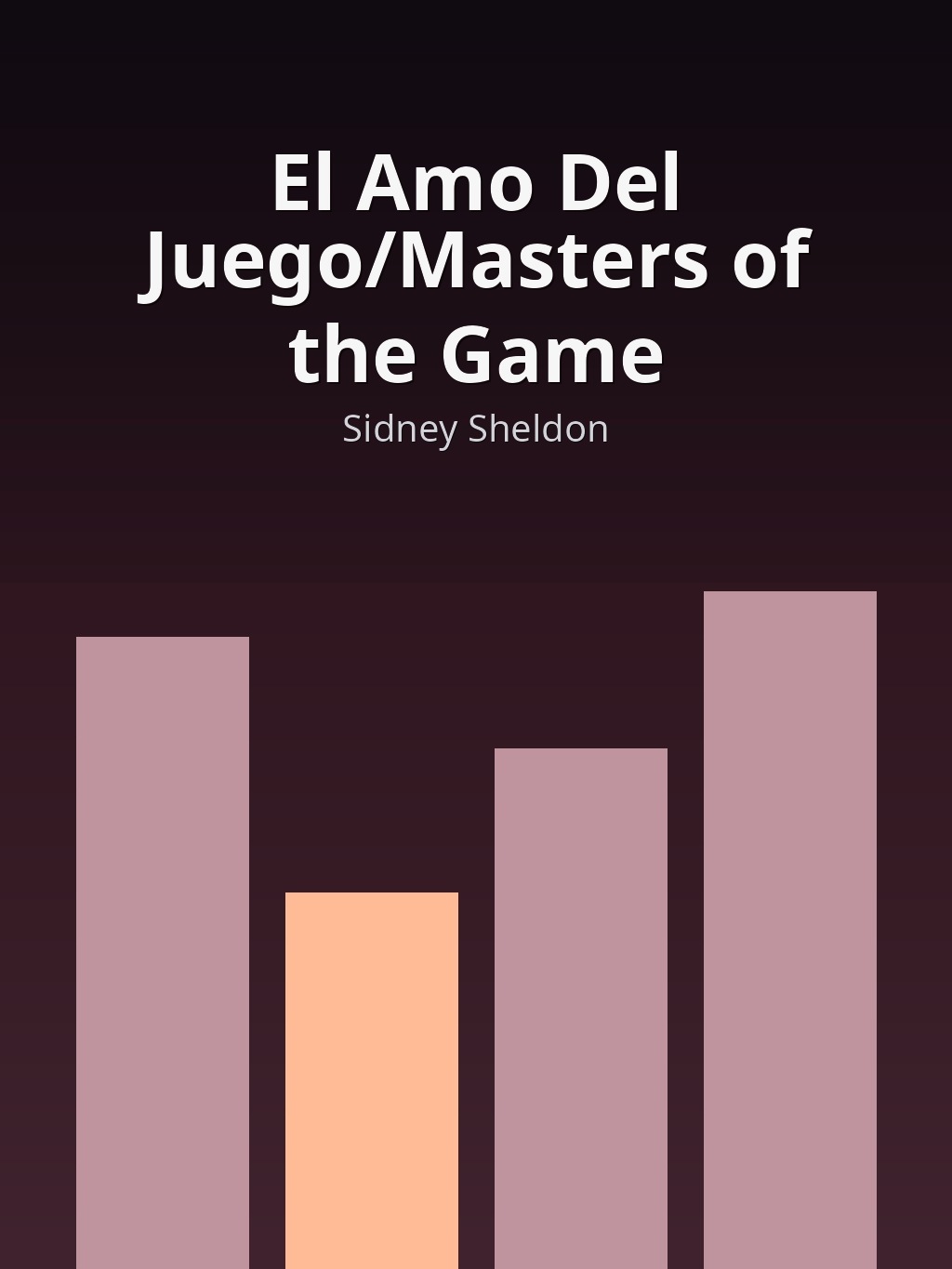 El Amo Del Juego/Masters of the Game by Sidney Sheldon book cover