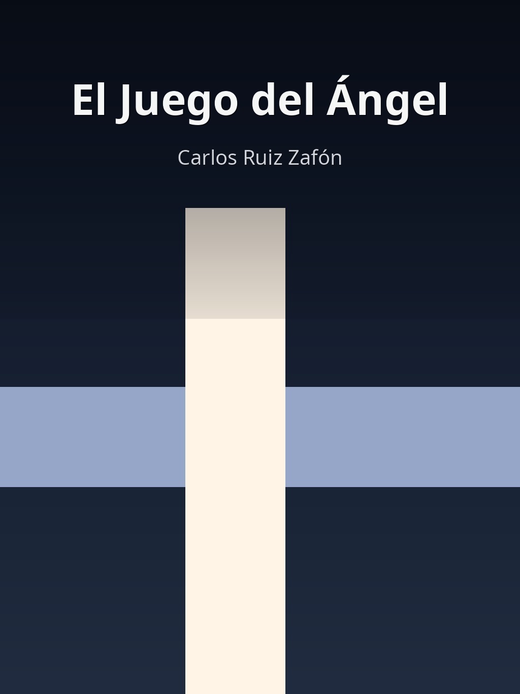 El Juego del Ángel by Carlos Ruiz Zafón book cover