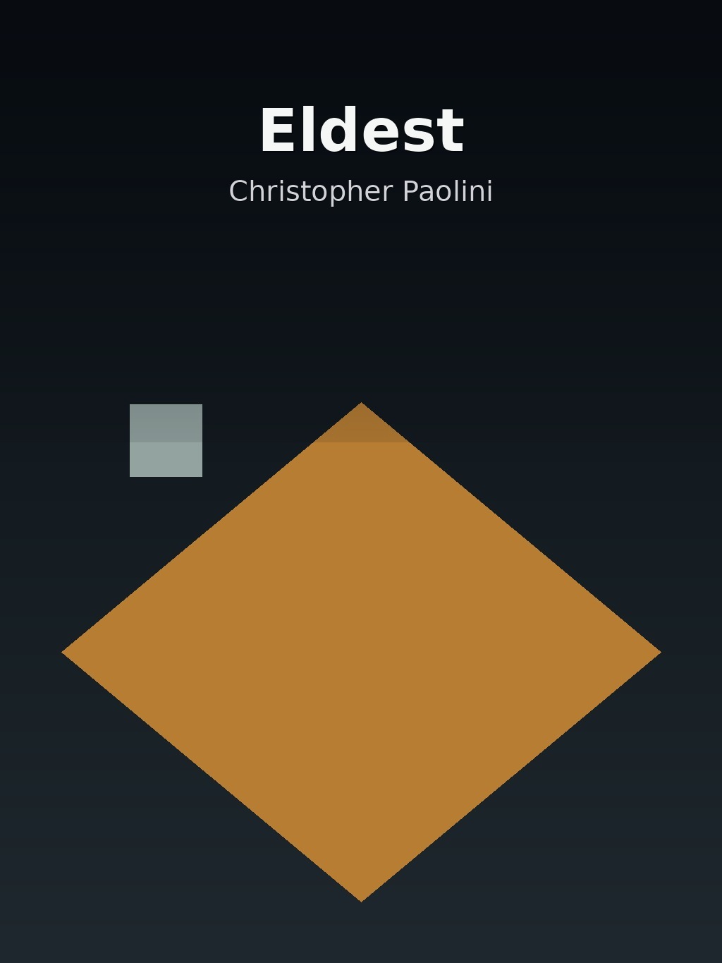 Eldest by Christopher Paolini book cover