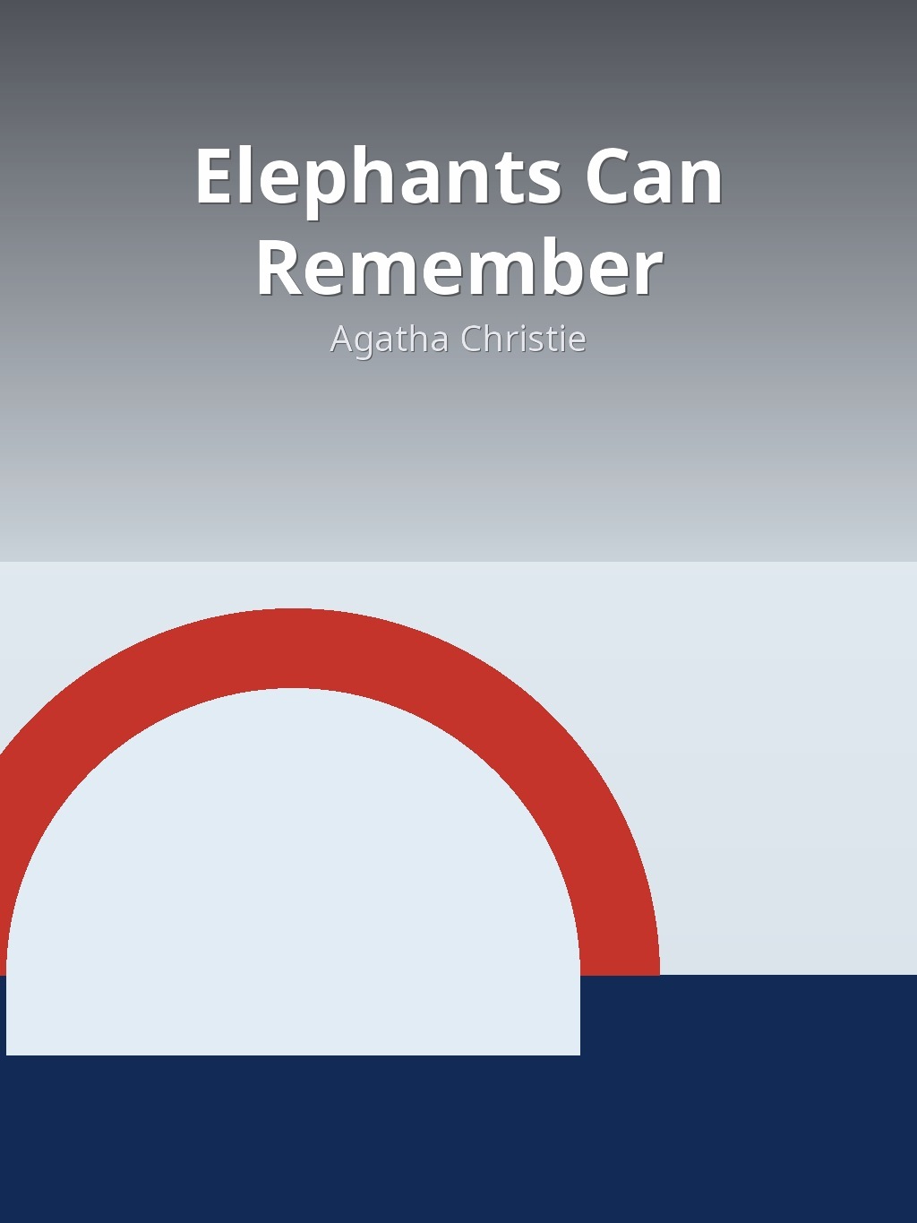 Elephants Can Remember by Agatha Christie book cover