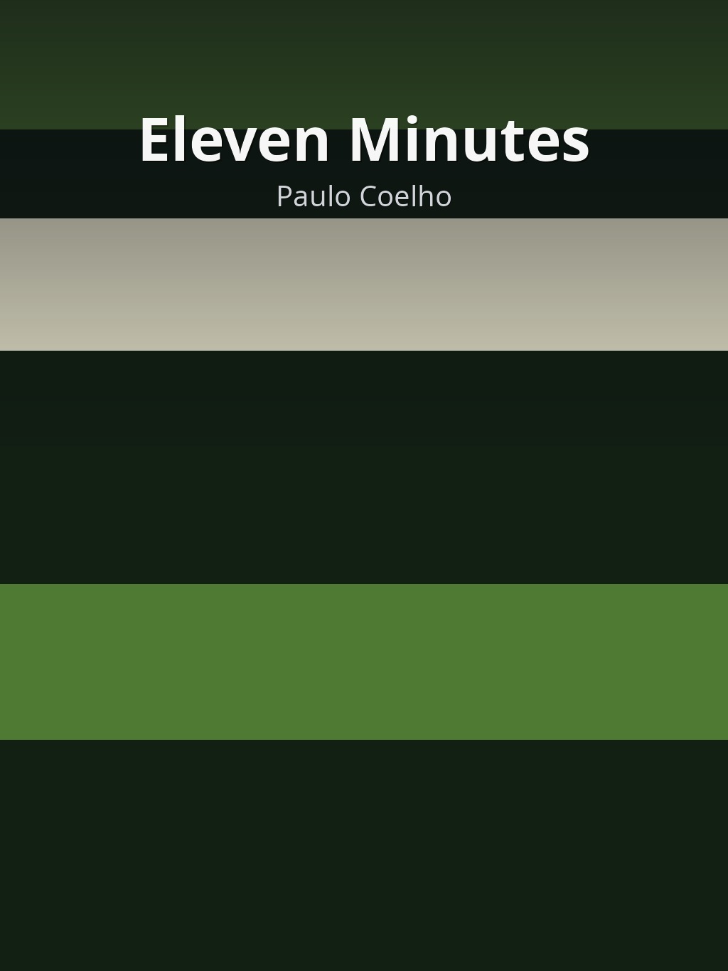 Eleven Minutes by Paulo Coelho book cover