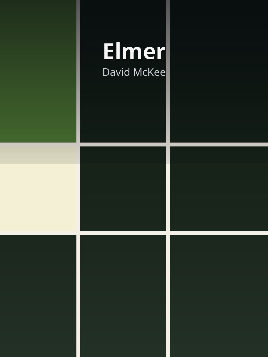 Elmer by David McKee book cover