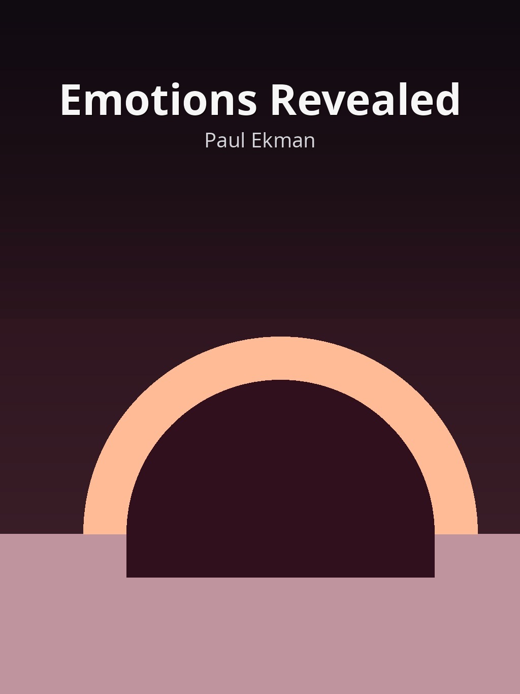 Emotions Revealed by Paul Ekman book cover