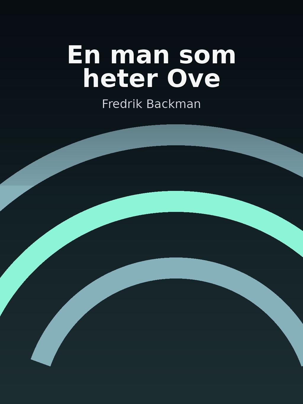 En man som heter Ove by Fredrik Backman book cover