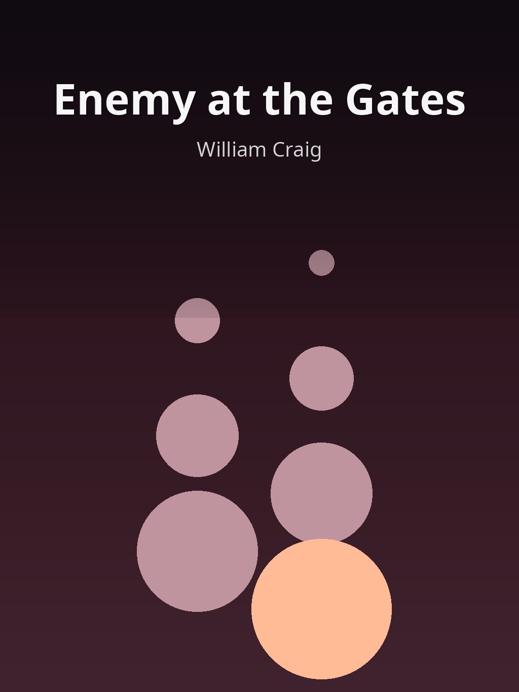 Enemy at the Gates by William Craig book cover
