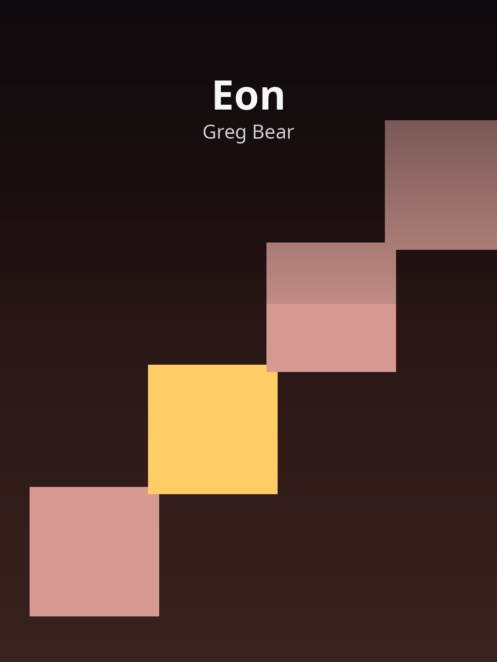 Eon by Greg Bear book cover