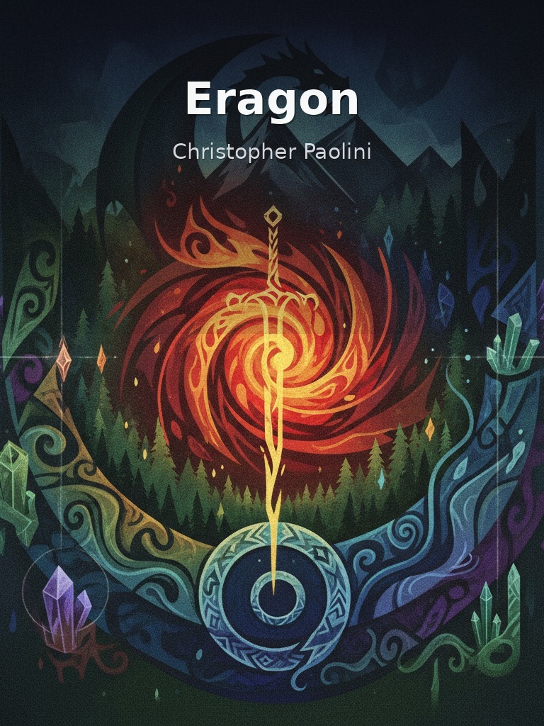 Eragon by Christopher Paolini book cover