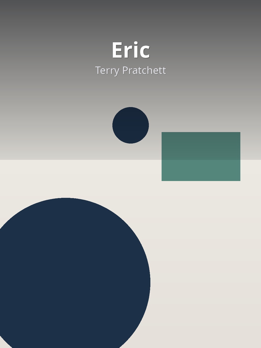 Eric by Terry Pratchett book cover
