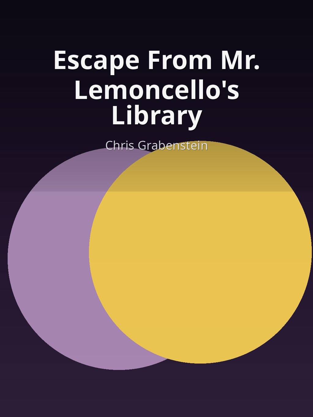 Escape From Mr. Lemoncello's Library by Chris Grabenstein book cover