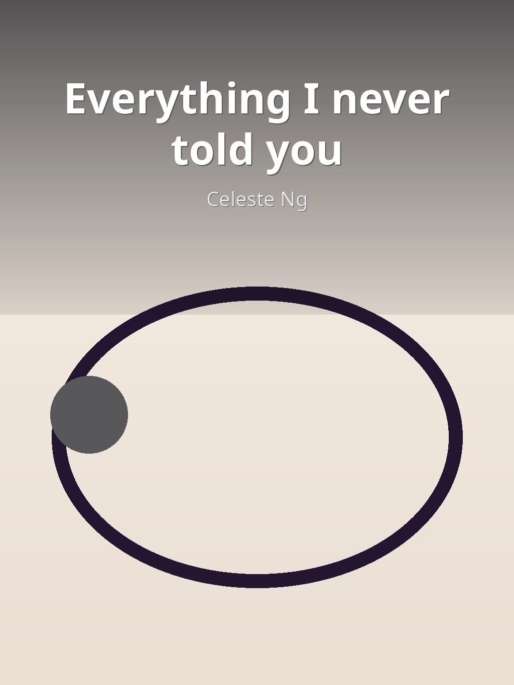 Everything I never told you by Celeste Ng book cover