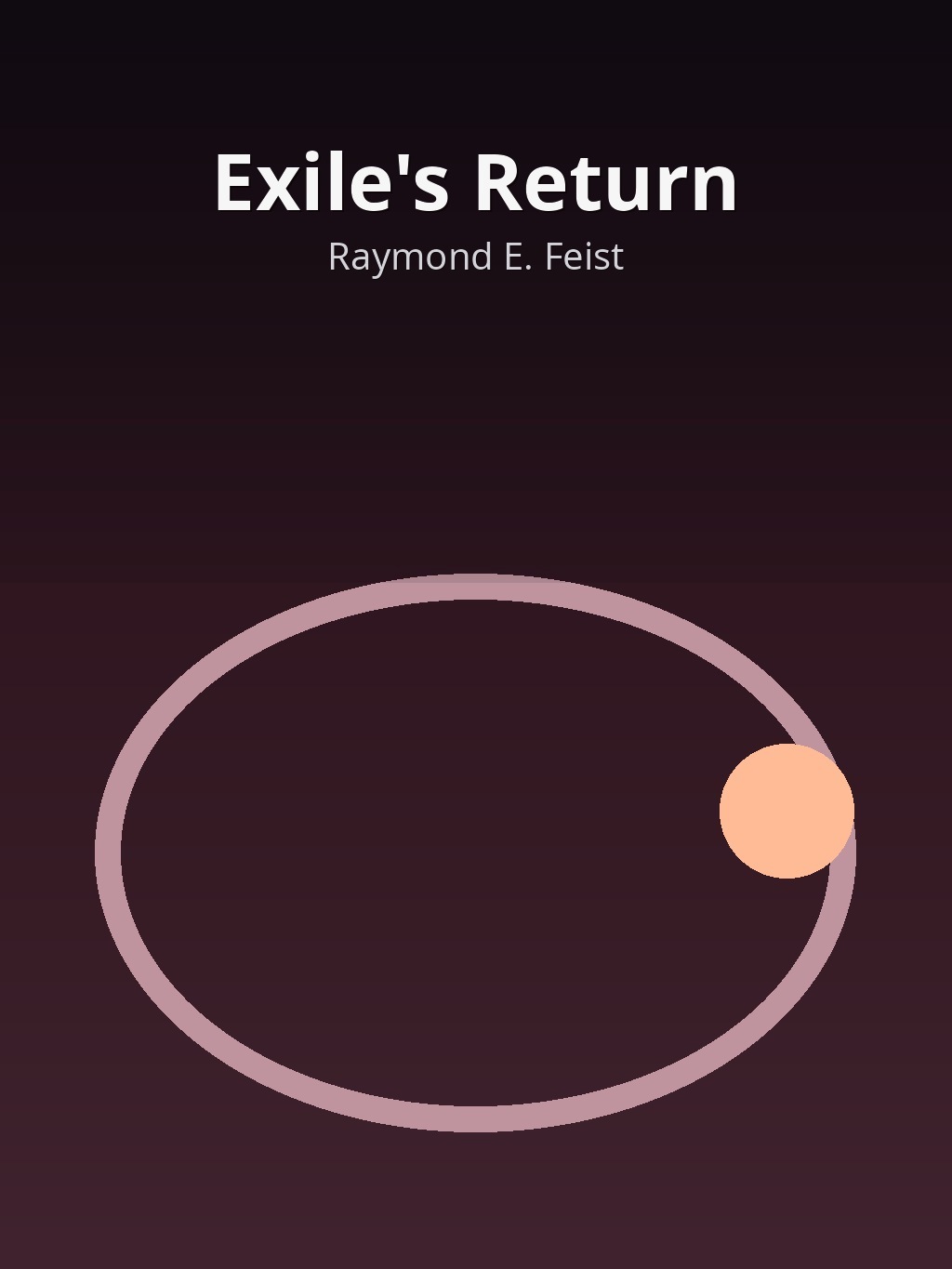 Exile's Return by Raymond E. Feist book cover