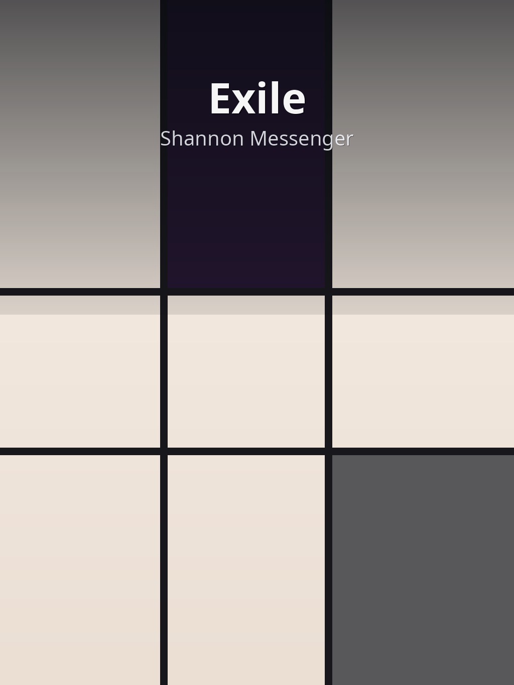 Exile by Shannon Messenger book cover