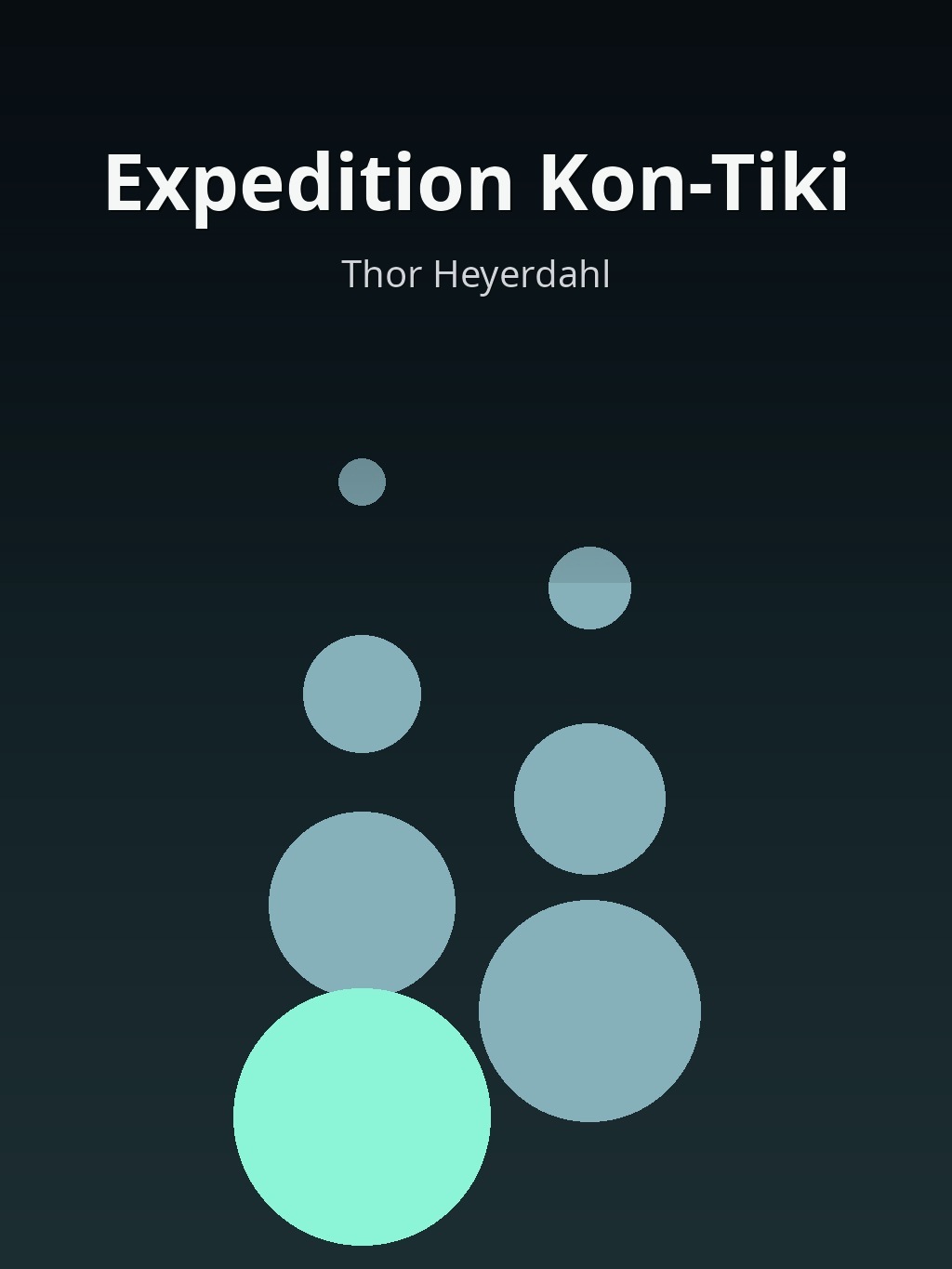 Expedition Kon-Tiki by Thor Heyerdahl book cover