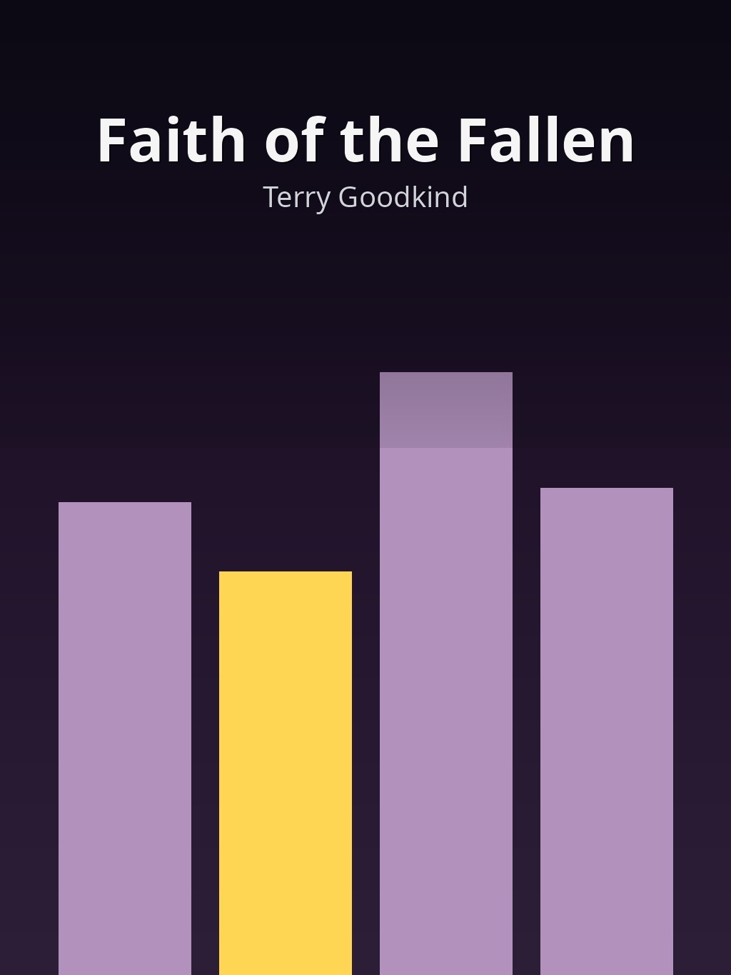 Faith of the Fallen by Terry Goodkind book cover