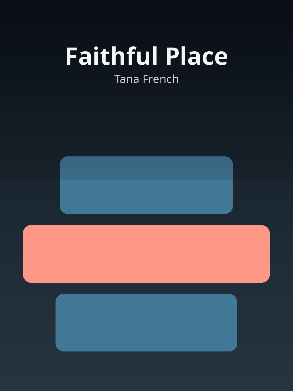 Faithful Place by Tana French book cover