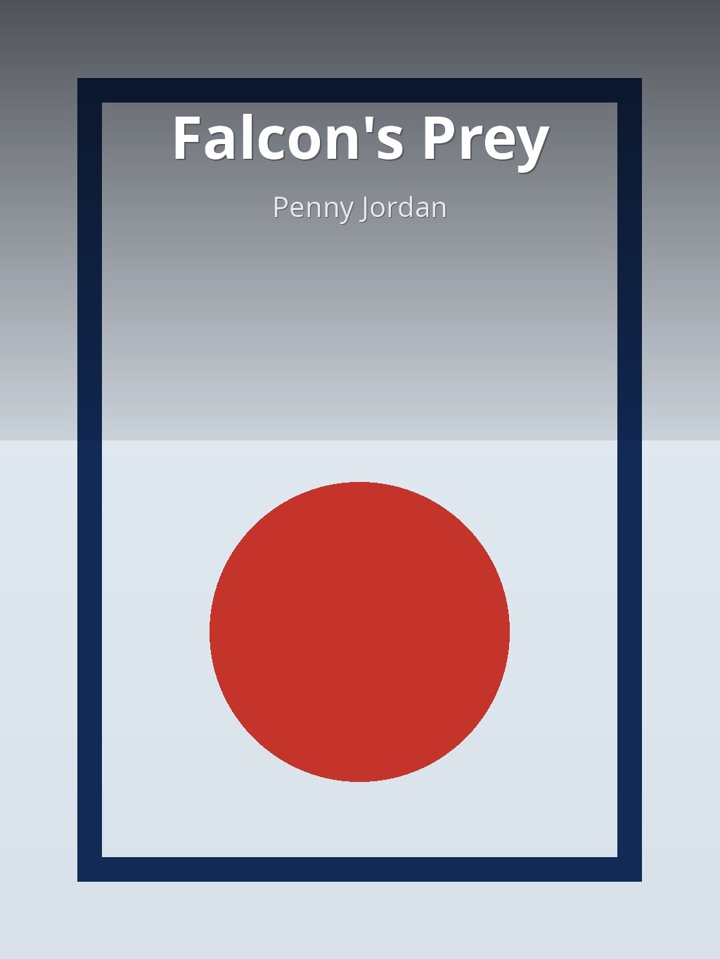 Falcon's Prey by Penny Jordan book cover