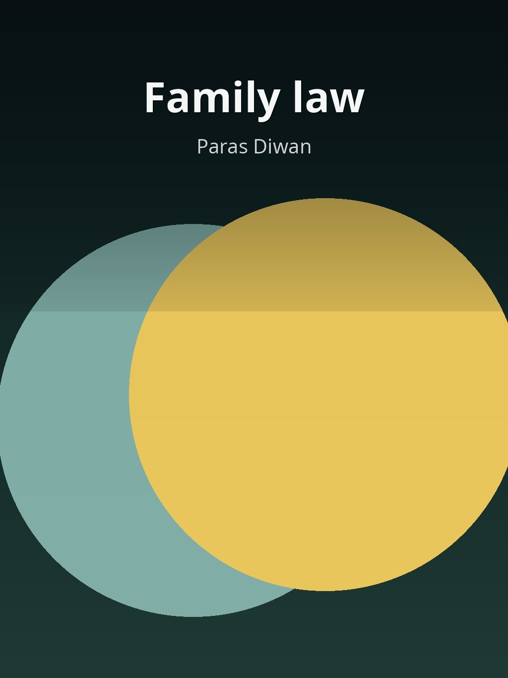 Family law by Paras Diwan book cover
