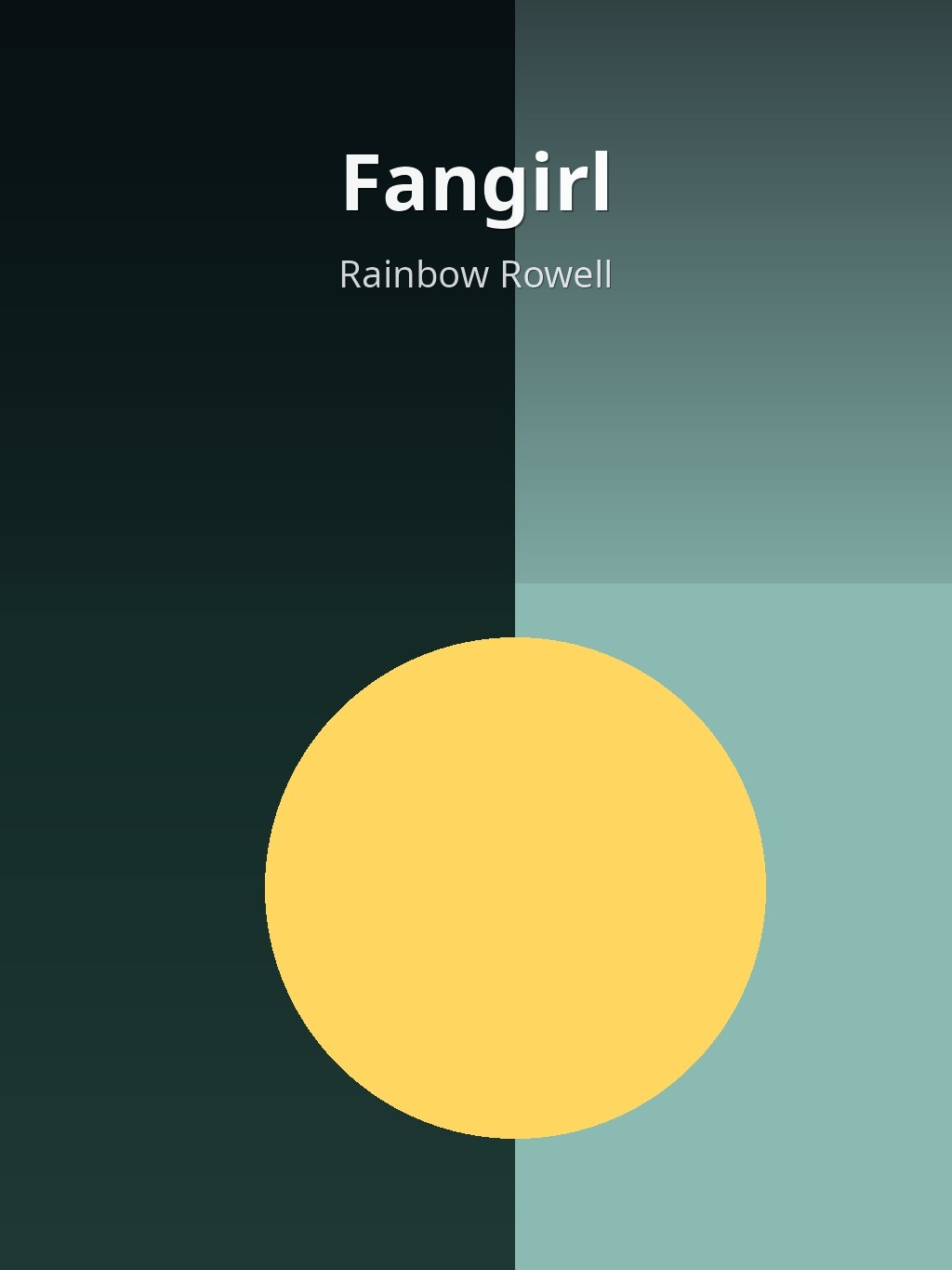 Fangirl by Rainbow Rowell book cover