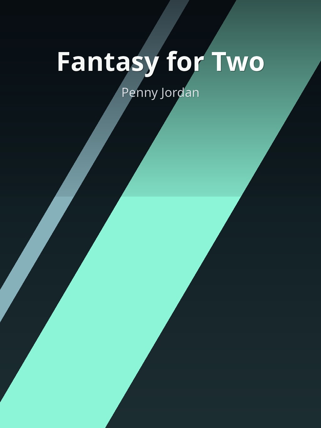 Fantasy for Two by Penny Jordan book cover
