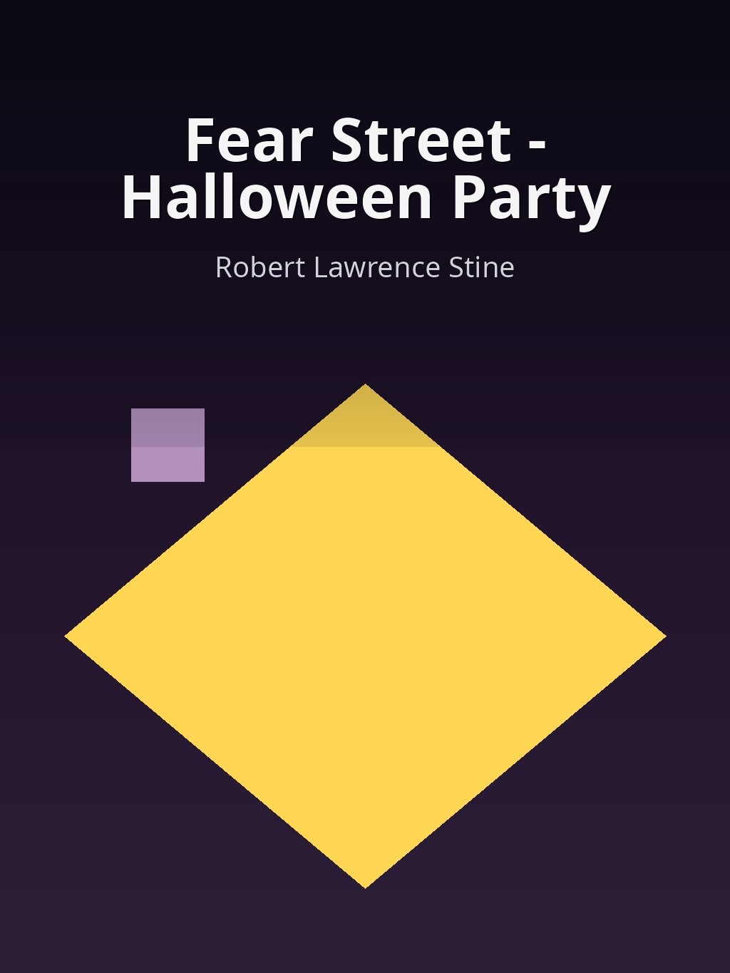 Fear Street - Halloween Party by Robert Lawrence Stine book cover