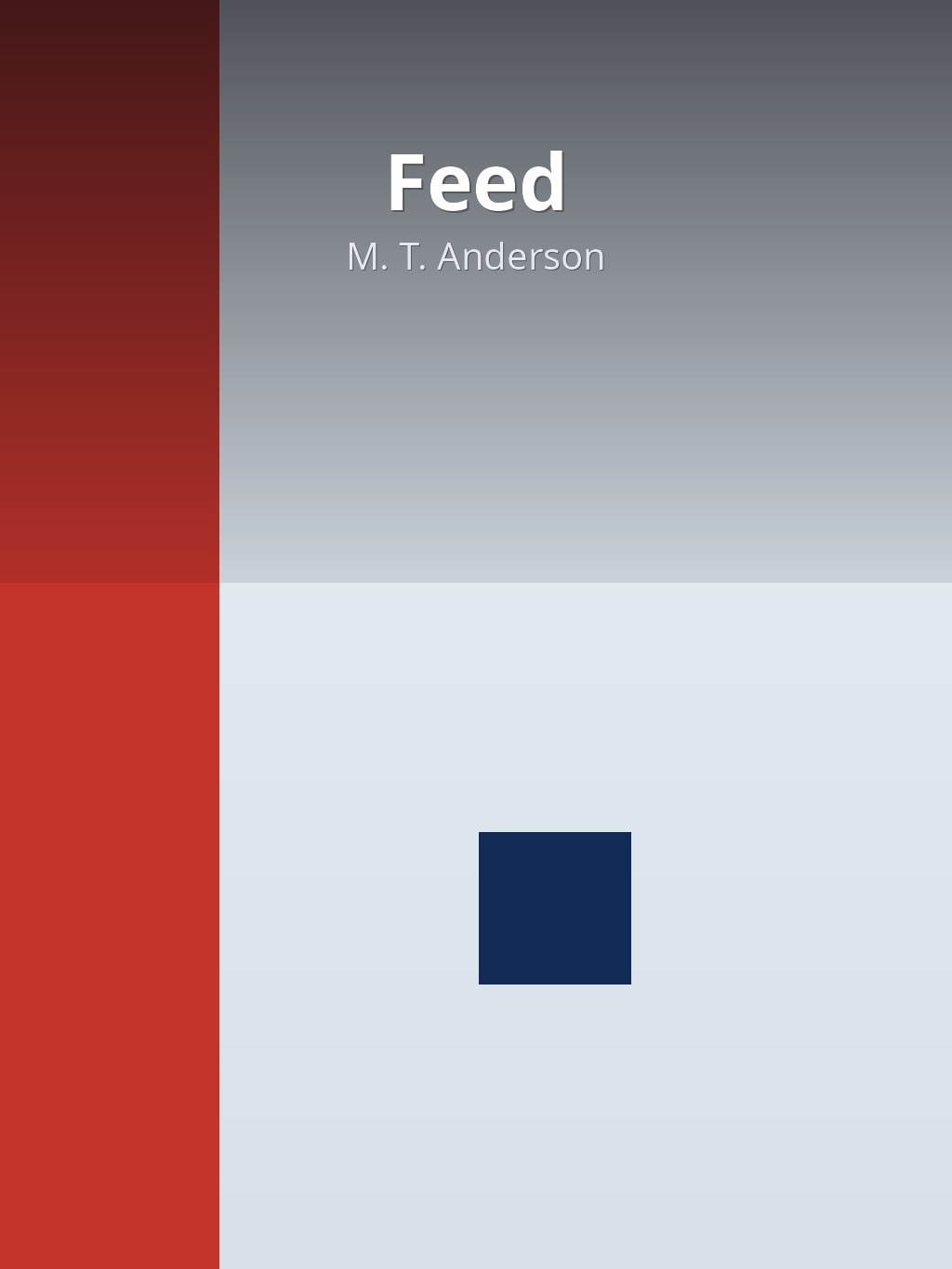 Feed by M. T. Anderson book cover
