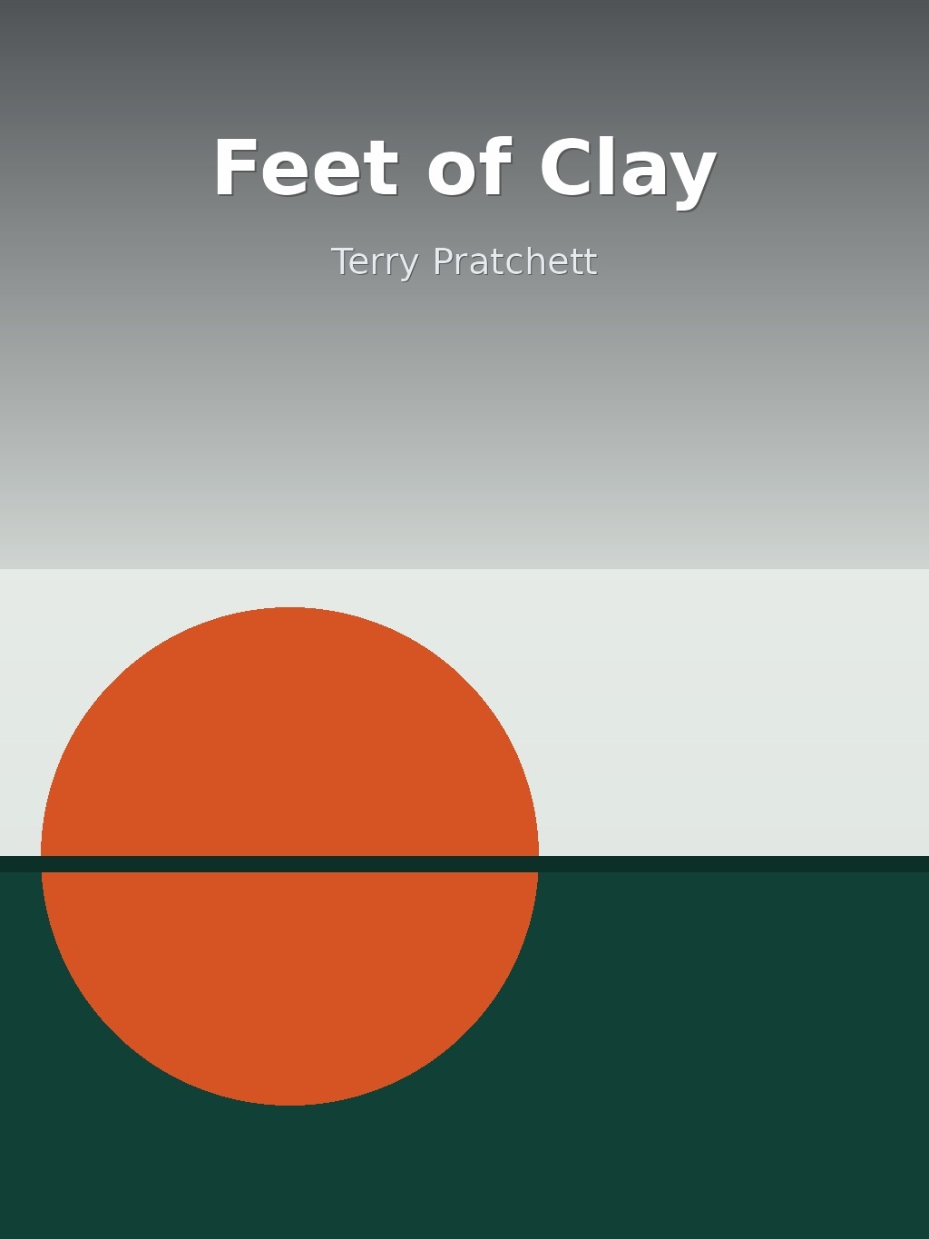 Feet of Clay by Terry Pratchett book cover