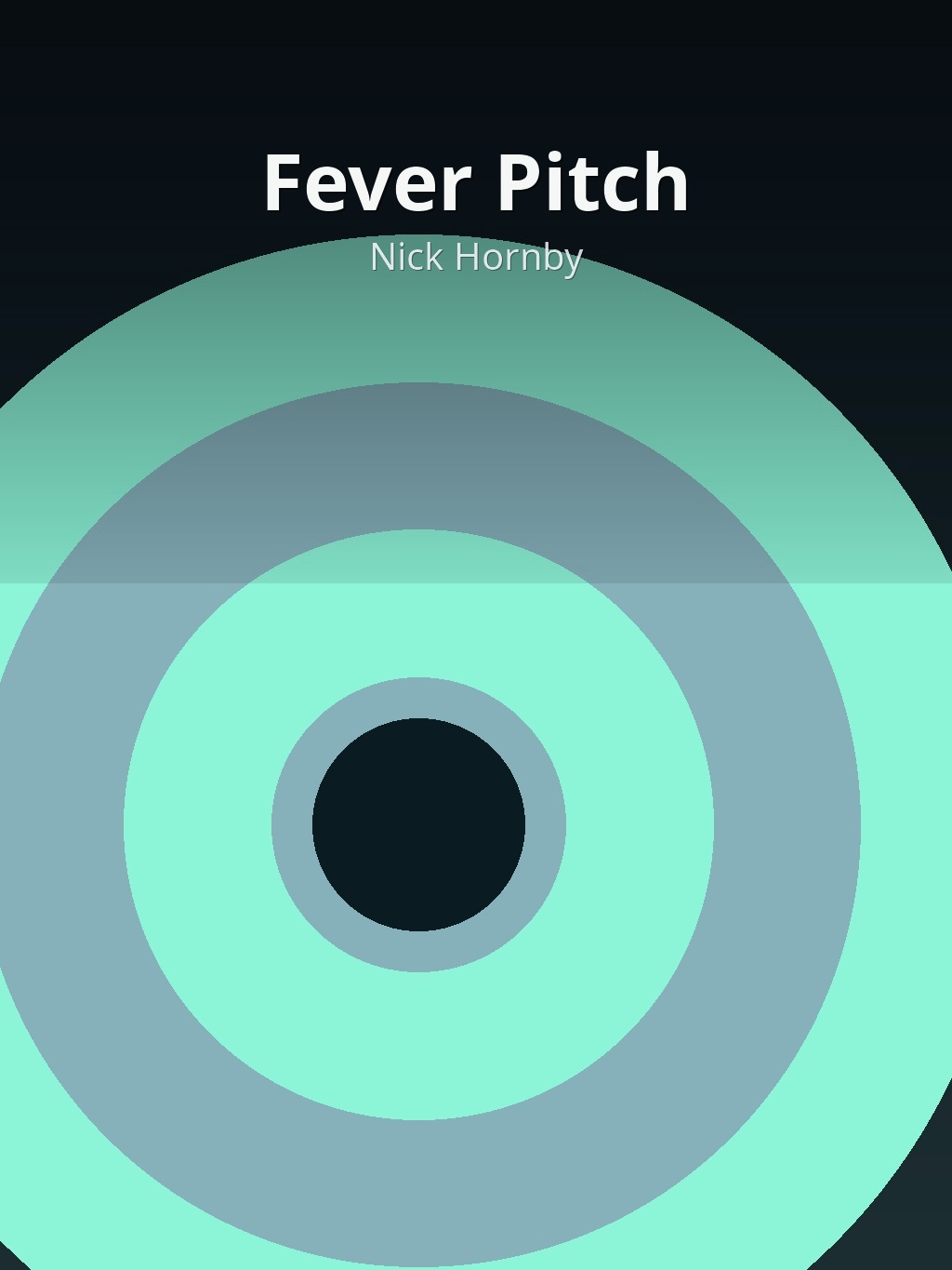 Fever Pitch by Nick Hornby book cover