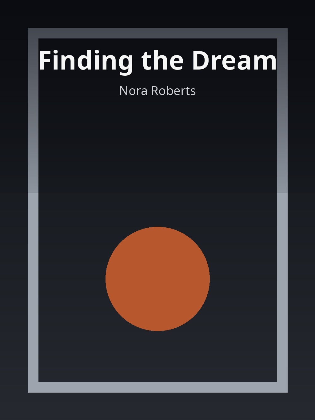 Finding the Dream by Nora Roberts book cover