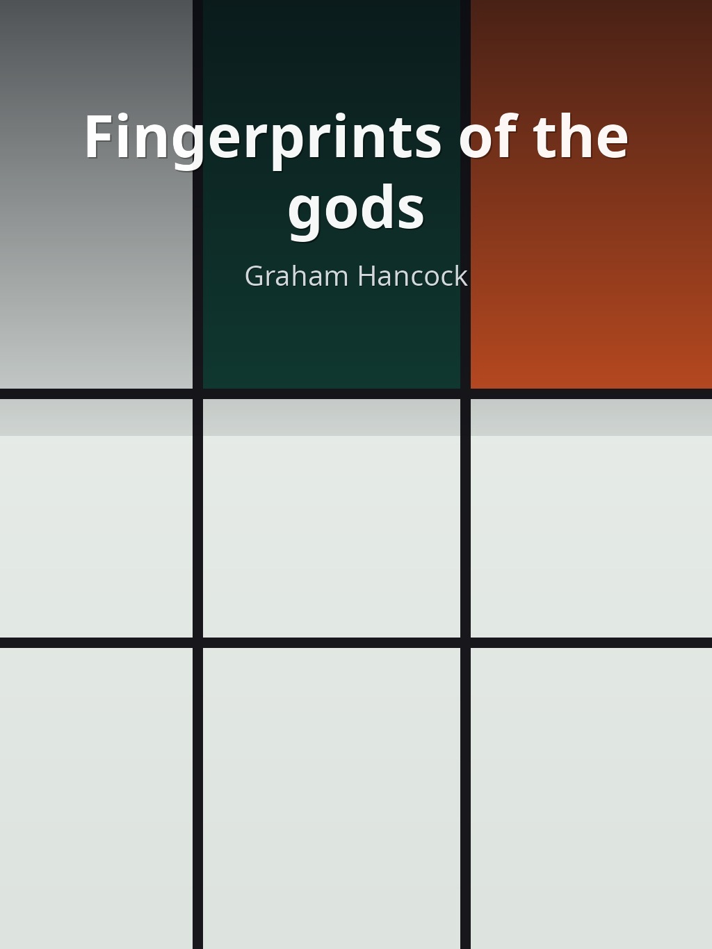 Fingerprints of the gods by Graham Hancock book cover