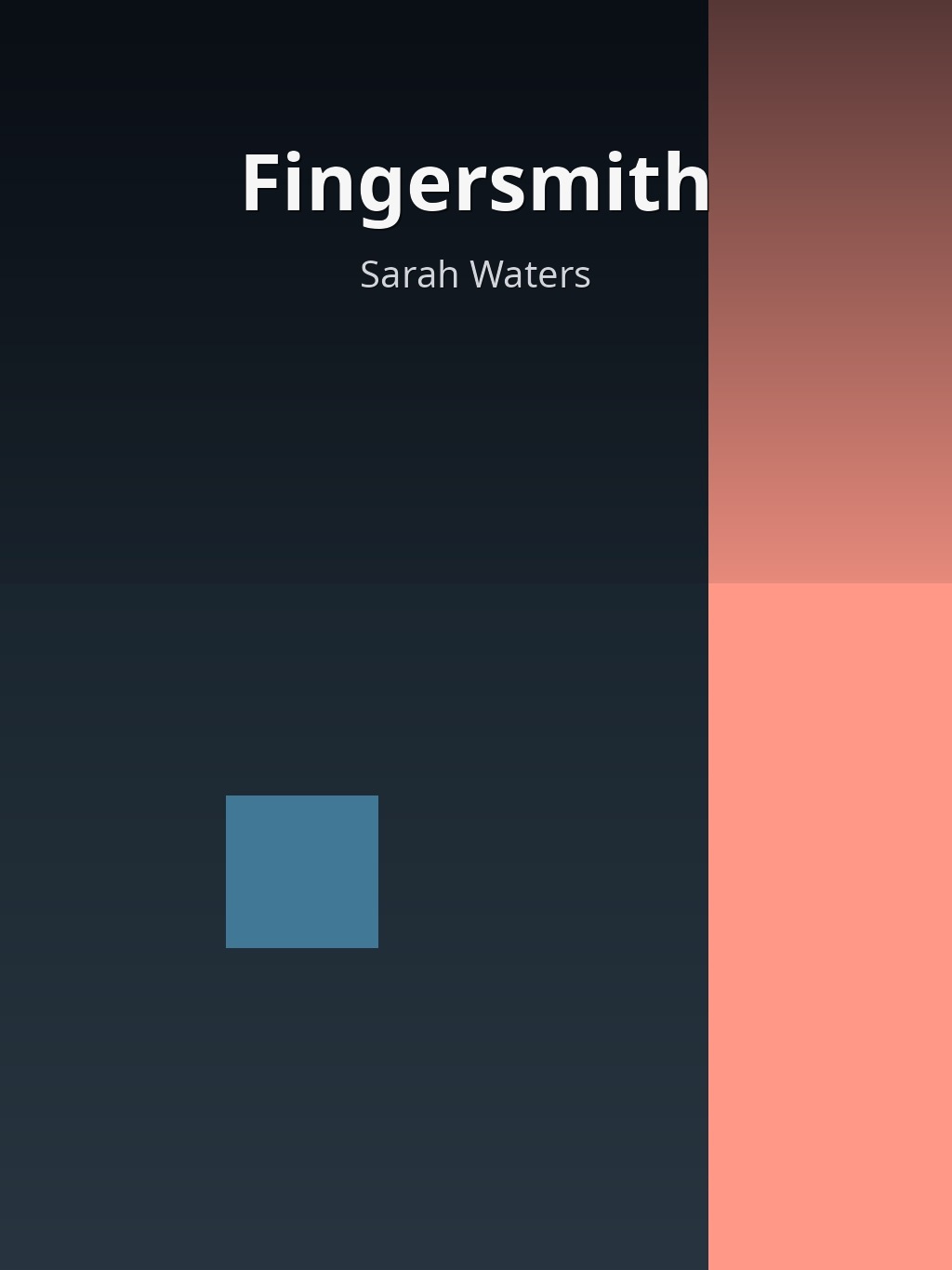 Fingersmith by Sarah Waters book cover