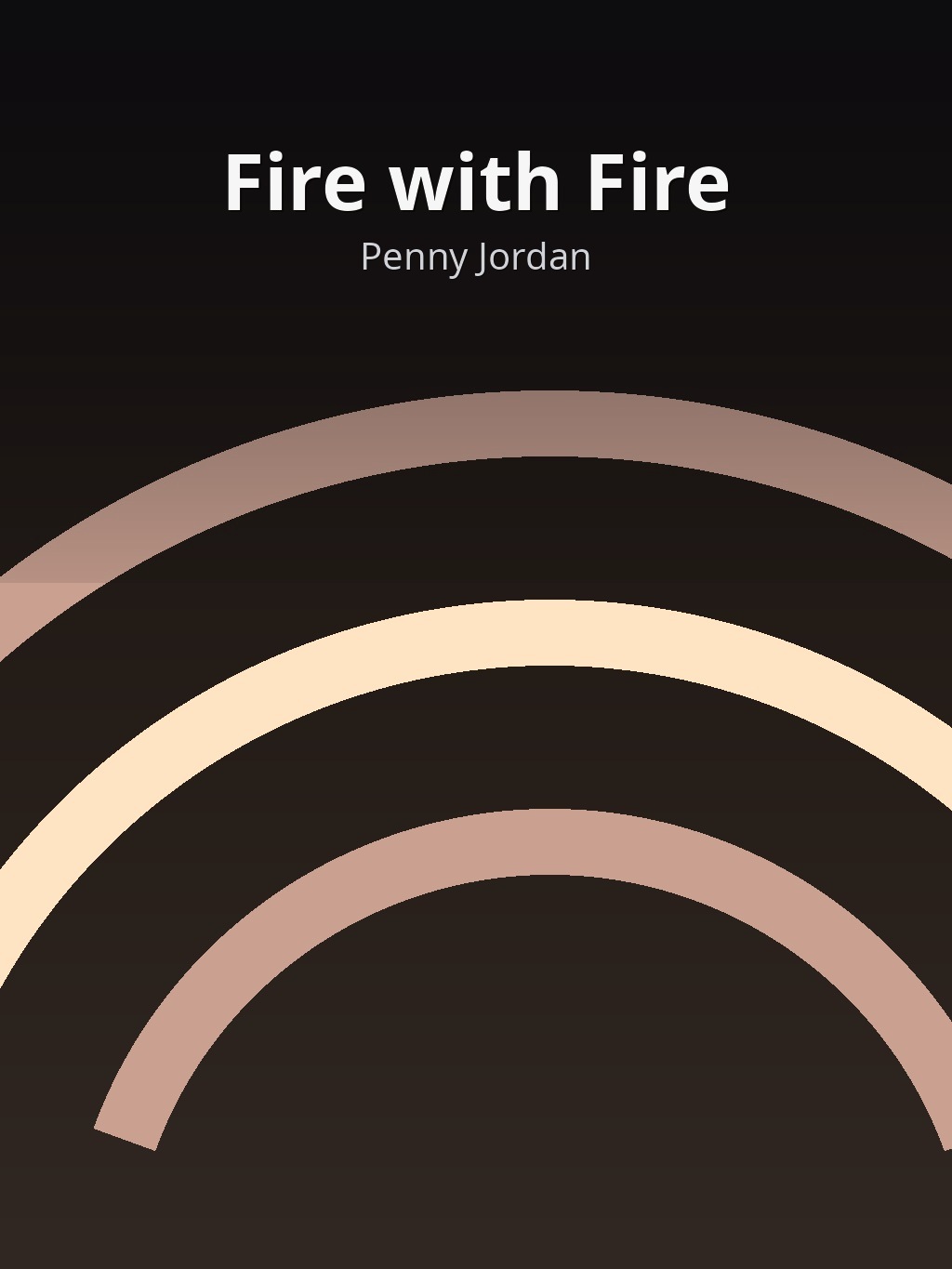 Fire with Fire by Penny Jordan book cover