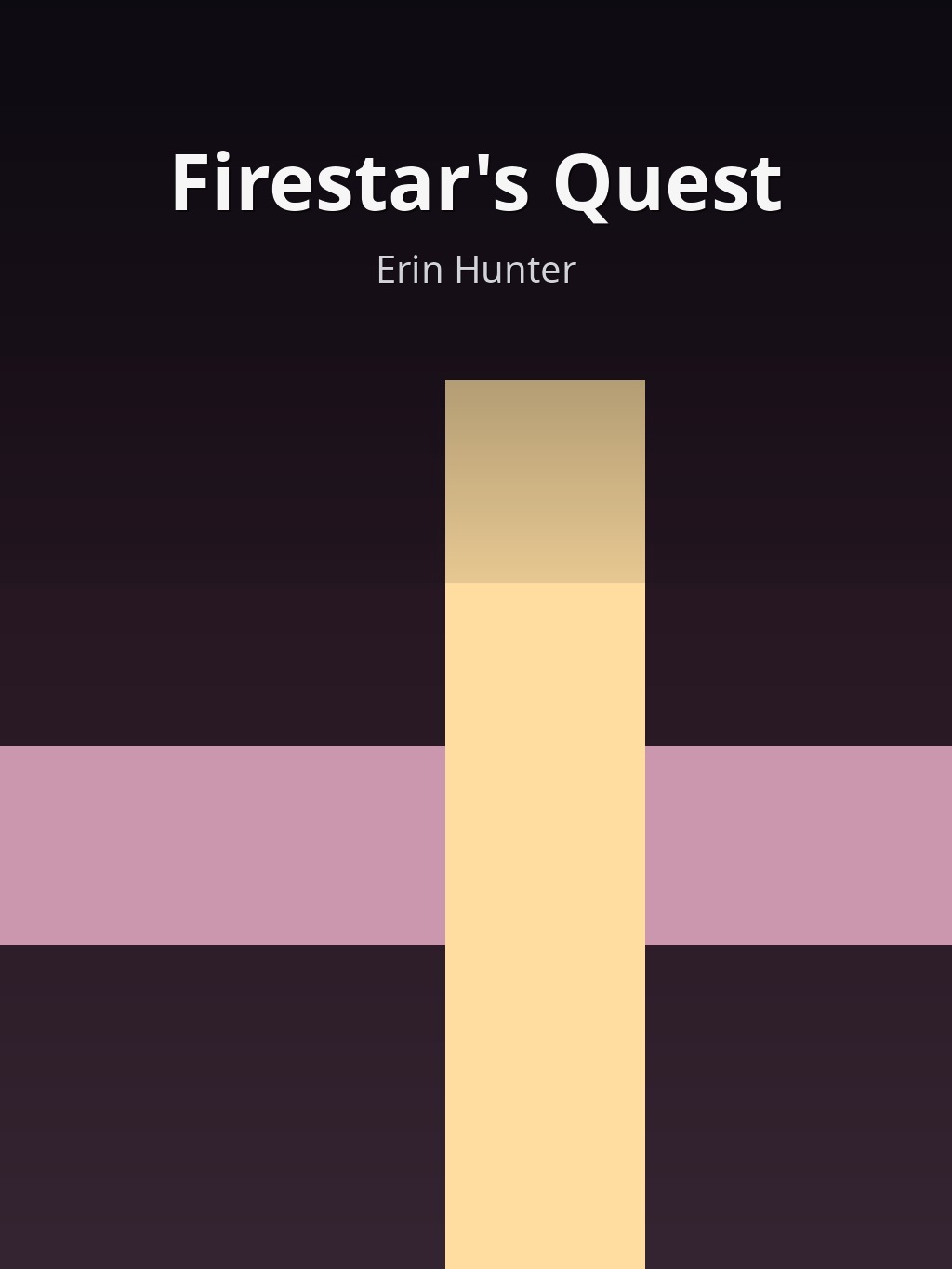 Firestar's Quest by Erin Hunter book cover