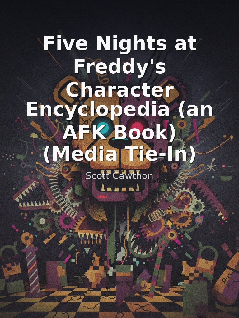 Five Nights at Freddy's Character Encyclopedia (an AFK Book) (Media Tie-In) by Scott Cawthon book cover