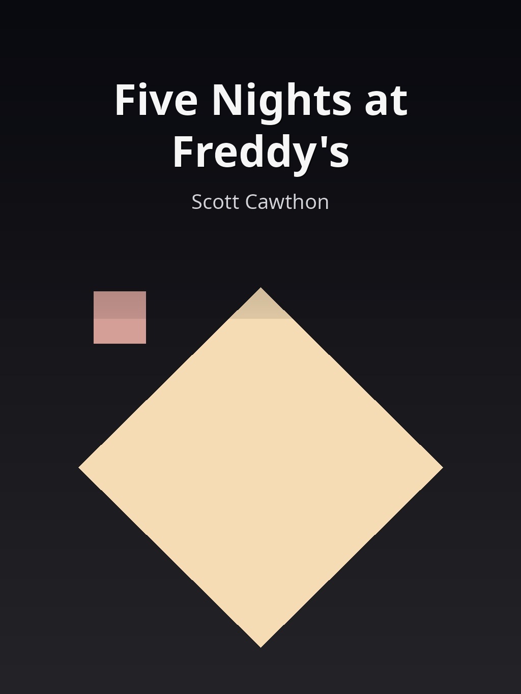 Five Nights at Freddy's by Scott Cawthon book cover