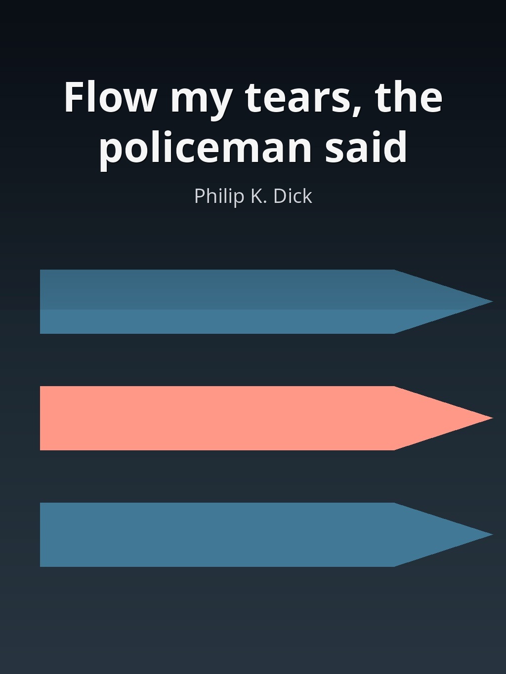 Flow my tears, the policeman said by Philip K. Dick book cover