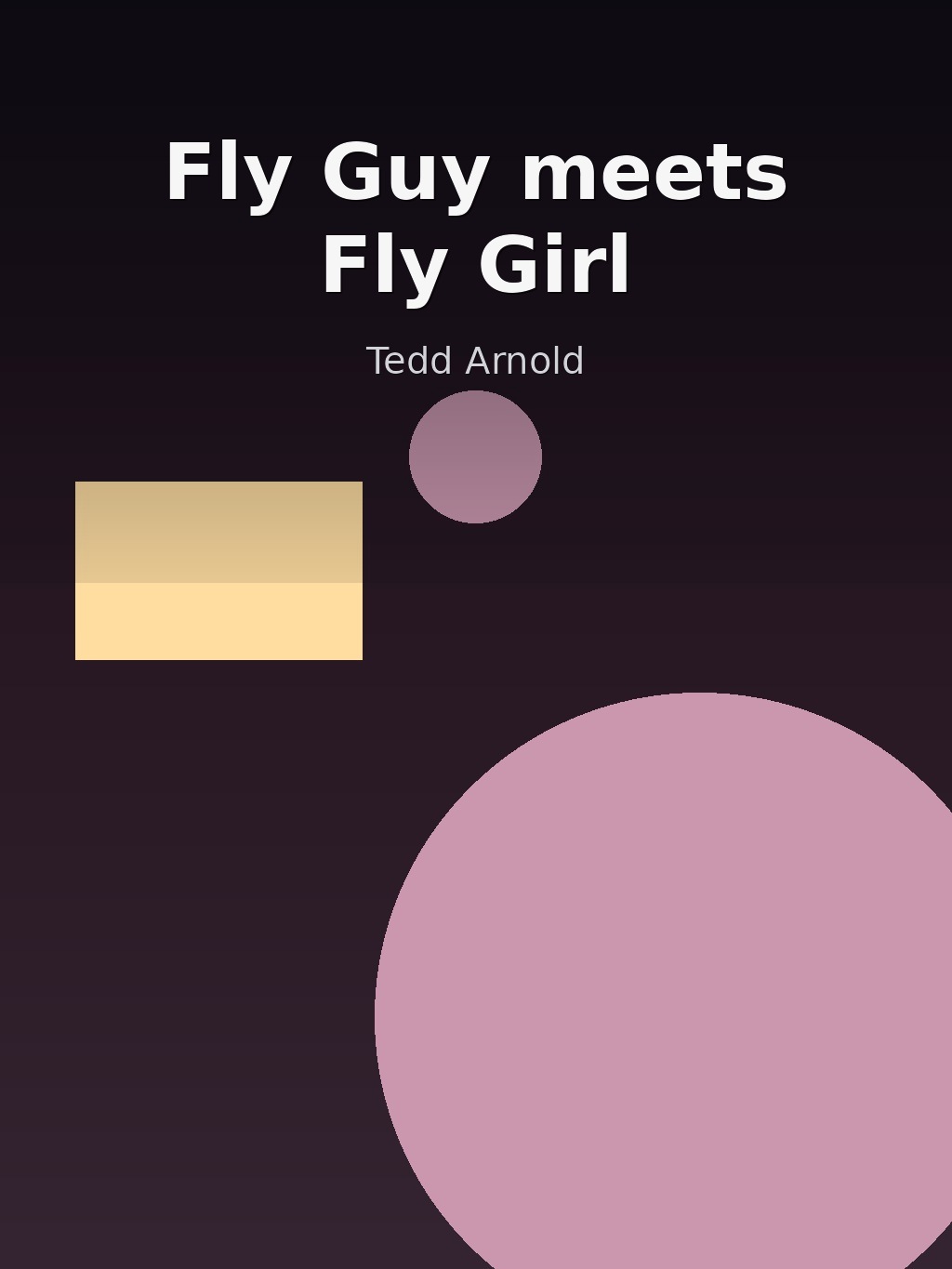 Fly Guy meets Fly Girl by Tedd Arnold book cover