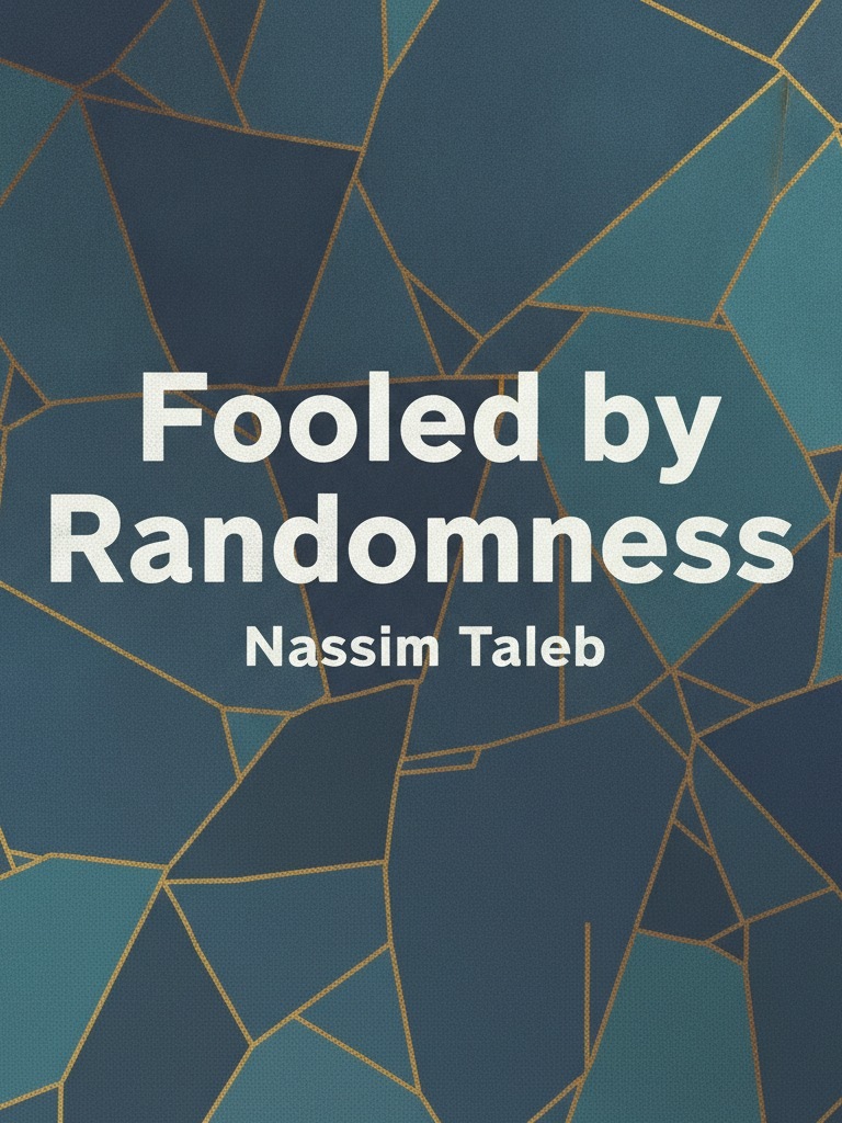 Fooled by Randomness by Nassim Nicholas Taleb book cover