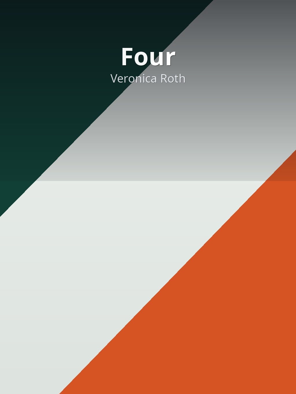 Four by Veronica Roth book cover