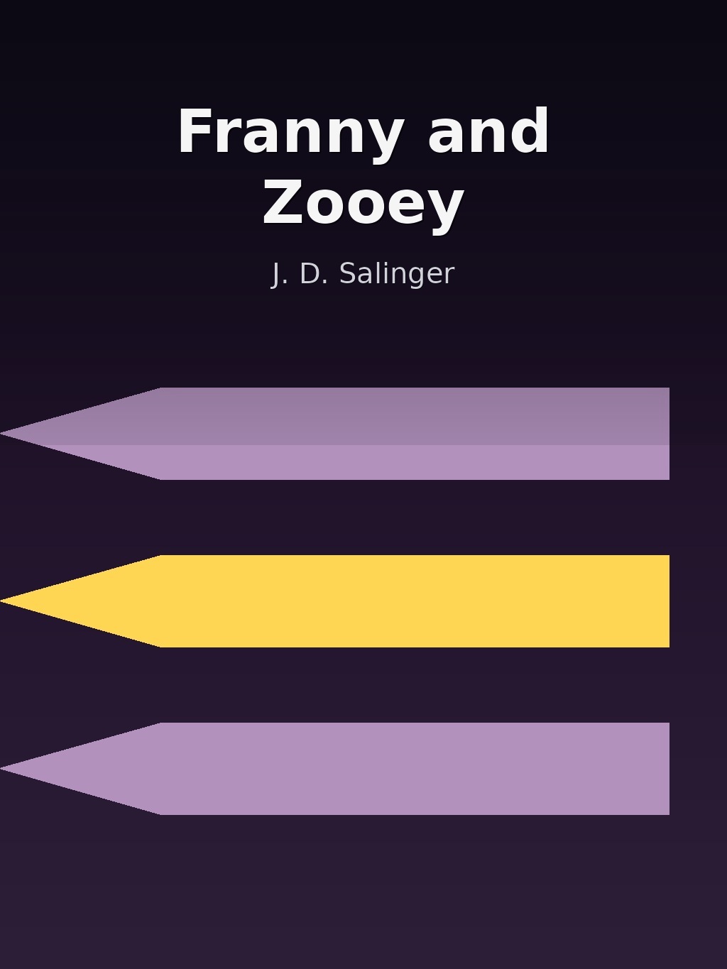 Franny and Zooey by J. D. Salinger book cover