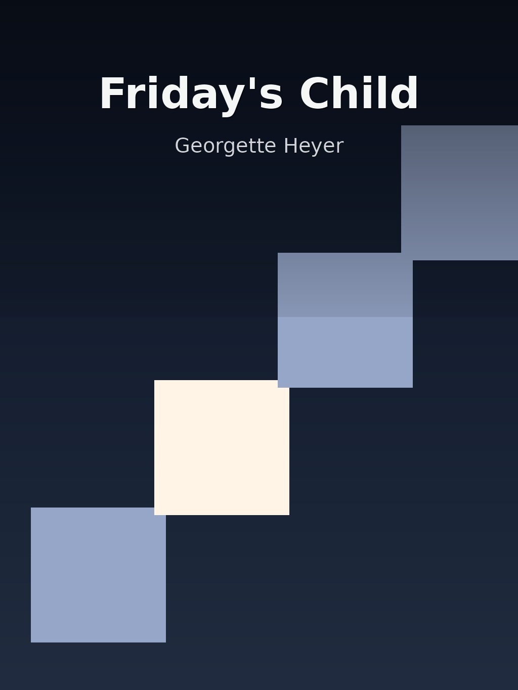 Friday's Child by Georgette Heyer book cover