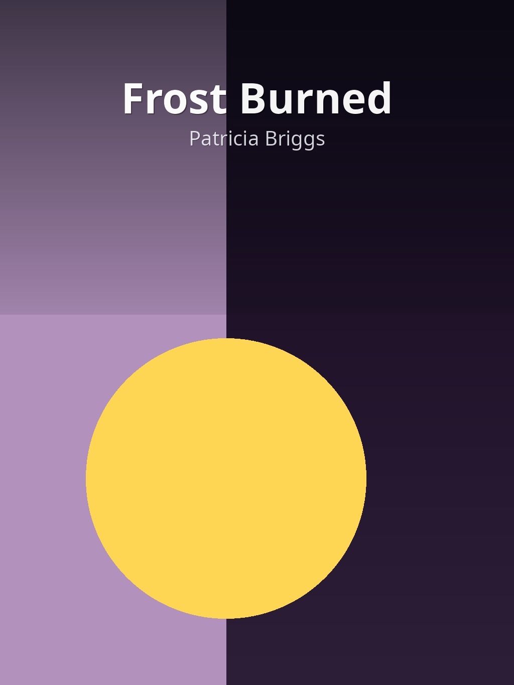 Frost Burned by Patricia Briggs book cover