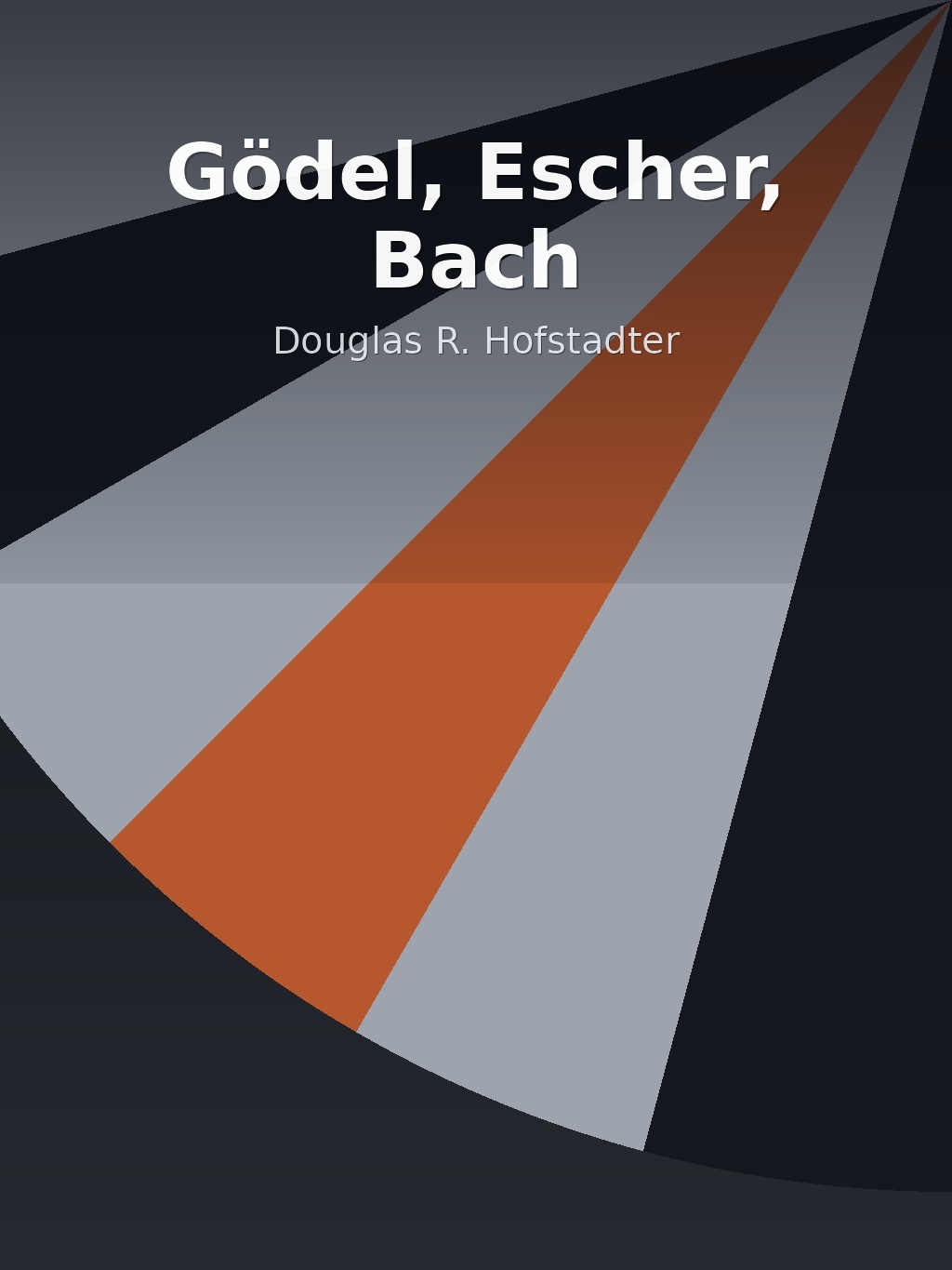 Gödel, Escher, Bach by Douglas R. Hofstadter book cover