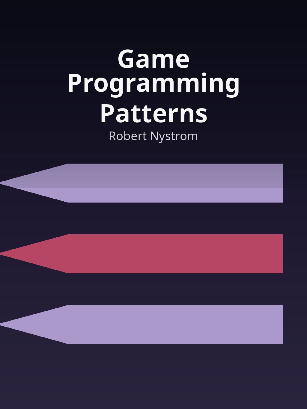 Game Programming Patterns by Robert Nystrom book cover