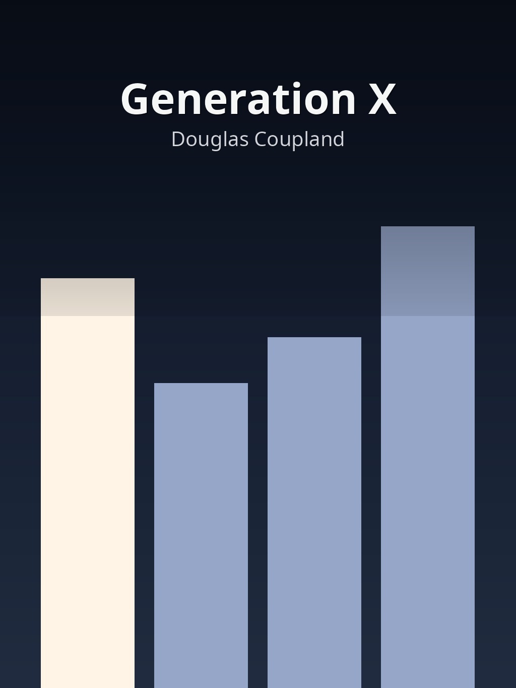 Generation X by Douglas Coupland book cover